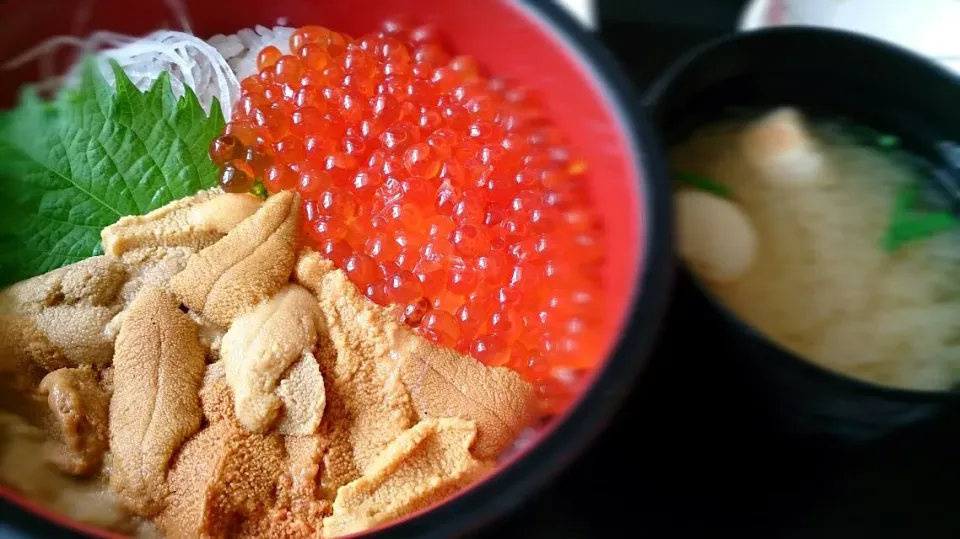 うにいくら丼|にゃんこさん