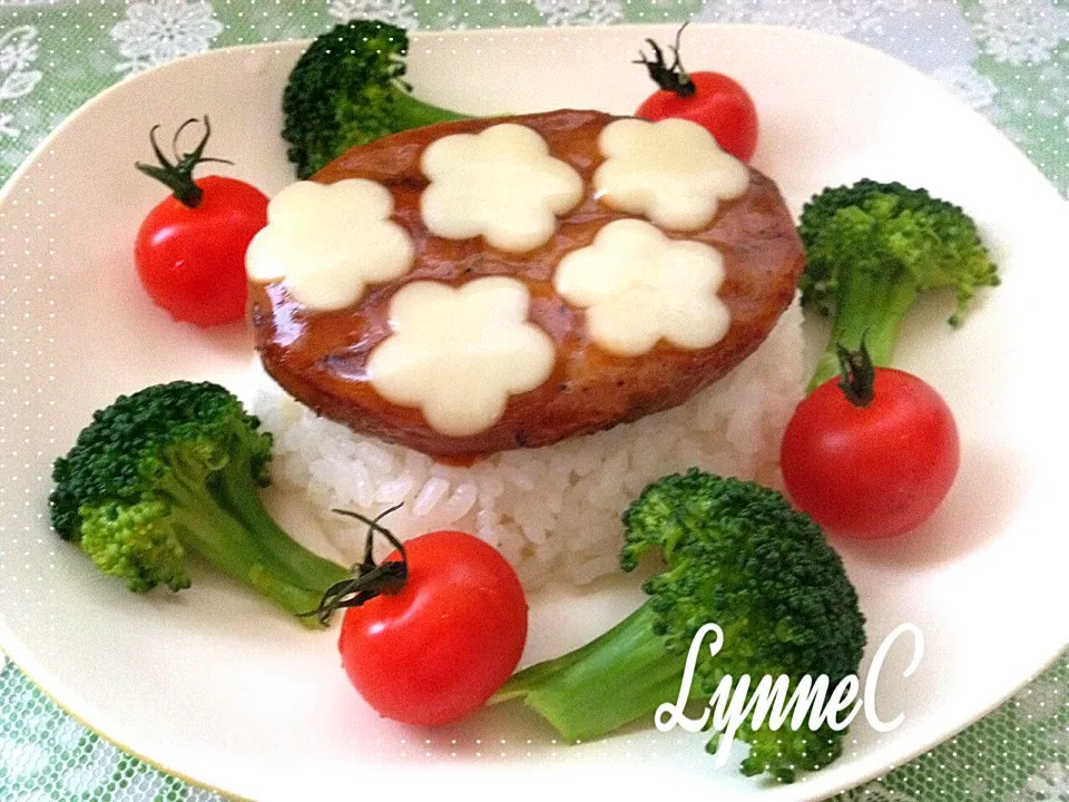 Chicken Hamburger(Kids Dinner)|C_Lynneさん