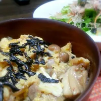 親子丼|ほまれろんさん