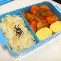 Snapdishの料理写真:酢鶏弁当|arisa*さん