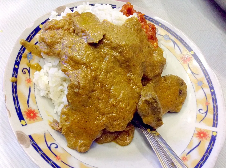 Nasi Rendang Daging|Bambang Budiono Tjioさん