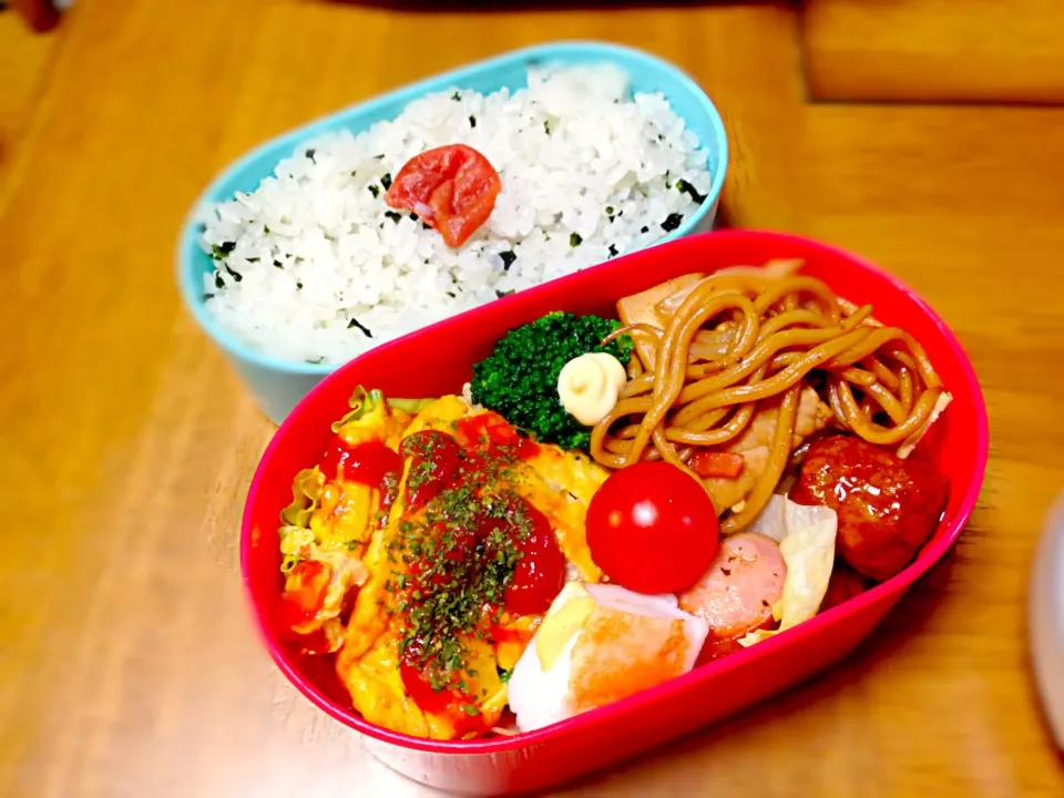 オムレツ弁当(^-^)/|くりちさん