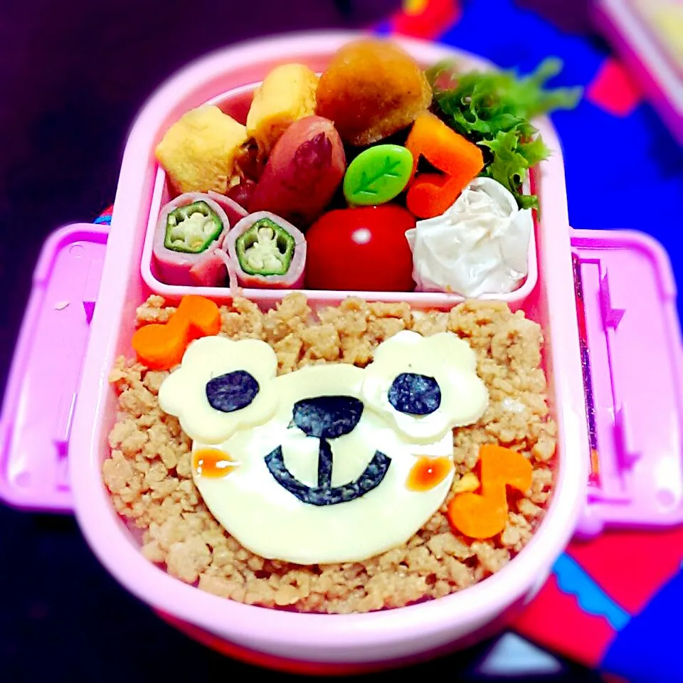 Snapdishの料理写真:５月９日そぼろお弁当|Noriko Kawanaさん