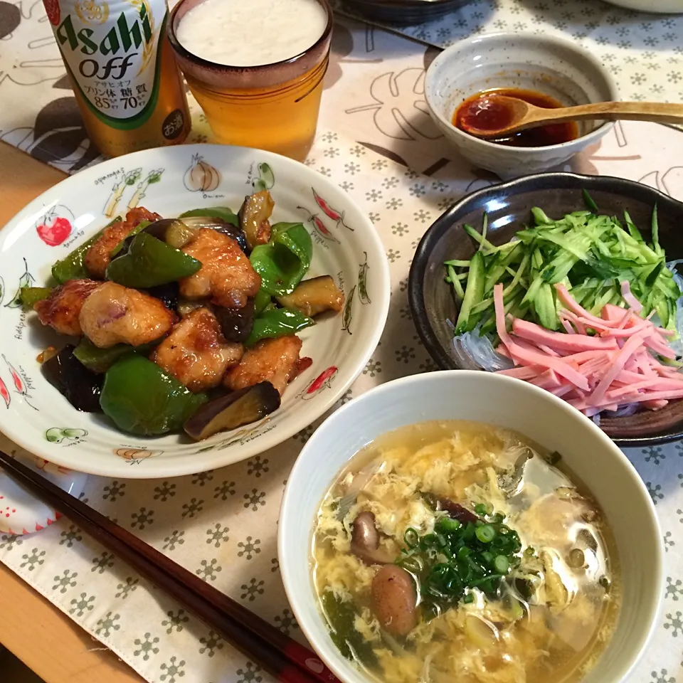 Snapdishの料理写真:夕べのご飯|こずこずさん