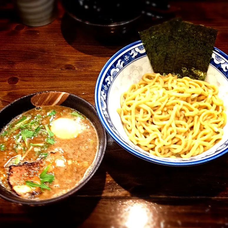 Snapdishの料理写真:麺屋 桜 味玉つけ麺あつもり|美也子さん