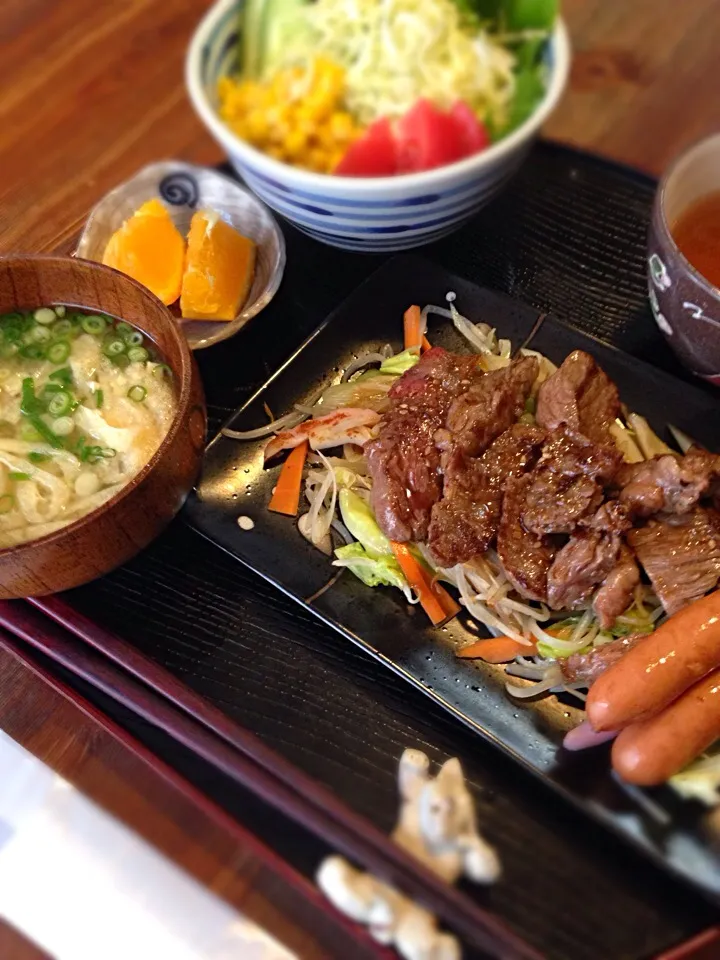 焼肉定食|れいのまかないさん