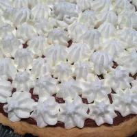 Snapdishの料理写真:Tarte mousse chocolat et chantilly|Mimi la gourmandeさん