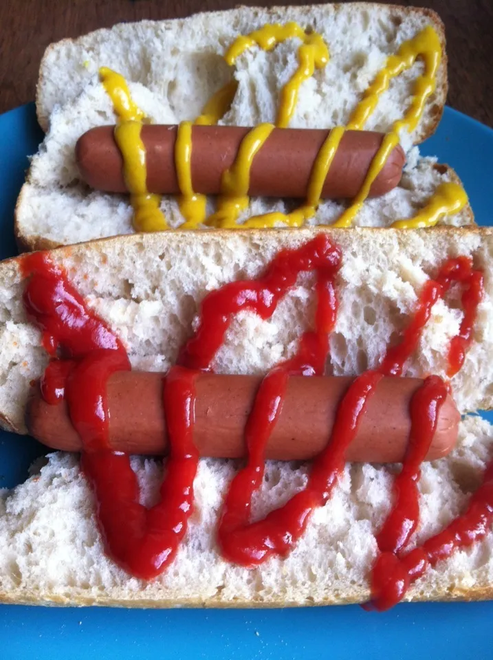 Veggie hotdogs|Nick Hiderさん