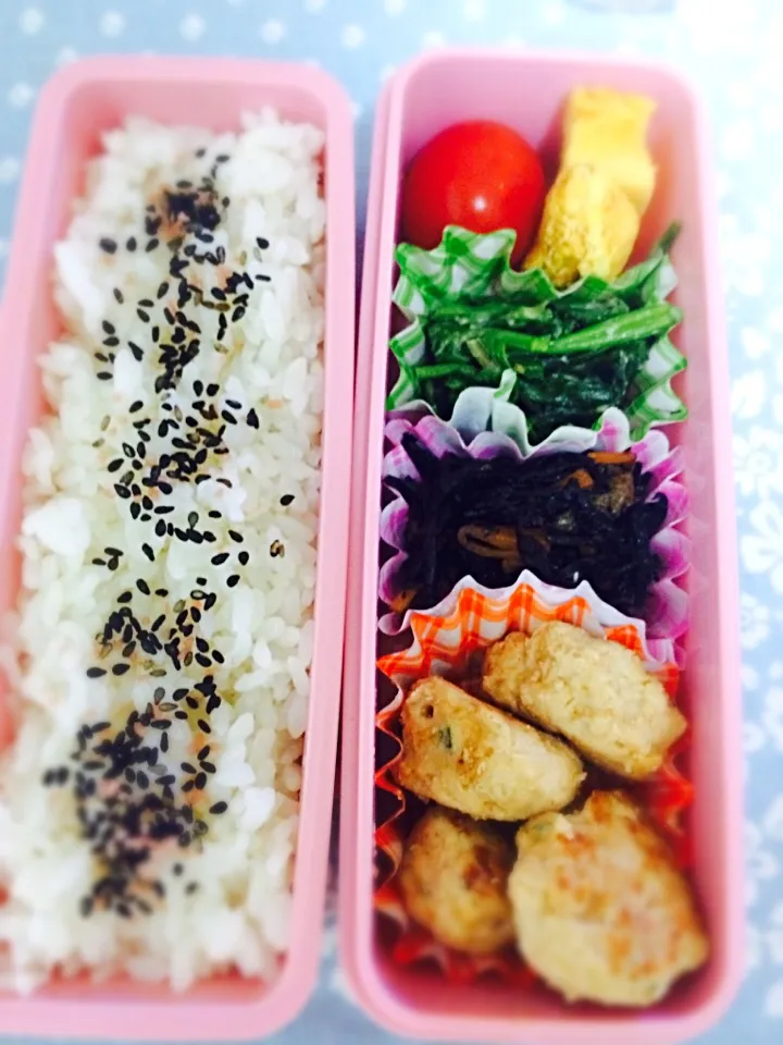 2014.5.10 お弁当♡入ってるの昨日と同じ.( •́ .̫ •̀ )|ゆかさん