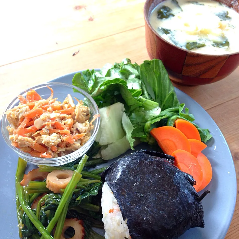 朝ごはんプレート|まっきーさん