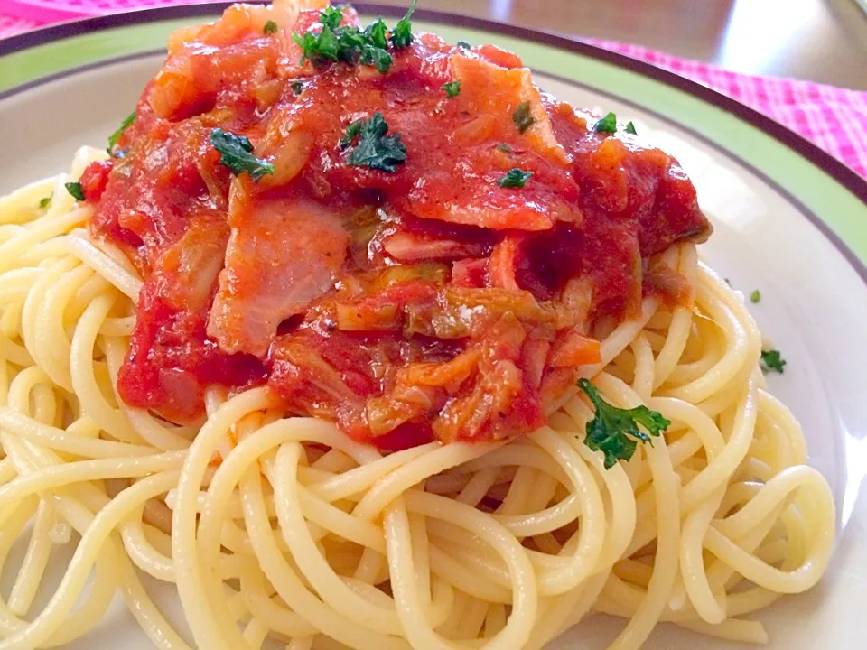 パスタでブランチ🍝🍝|かずみさん