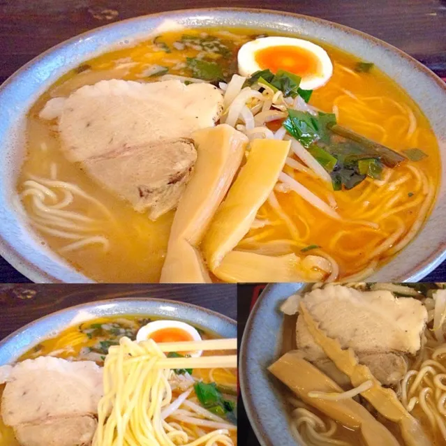 本日の限定、行者菜しょうゆラーメン|黒澤 真生さん