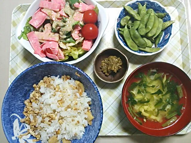 Snapdishの料理写真:母が作ったお昼ご飯|オオトモさん