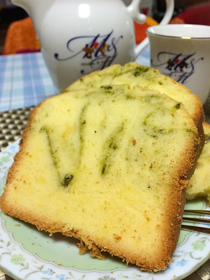 Snapdishの料理写真:HBで抹茶Marble Buttercake|Yuki Yuichi Hashimotoさん