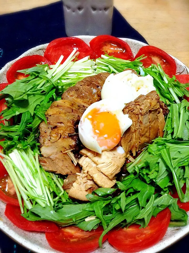 りりたんこぶさんの料理 炊飯器で作ったじゅわトロチャーシューどーん💥（丼）|かずきっちんさん