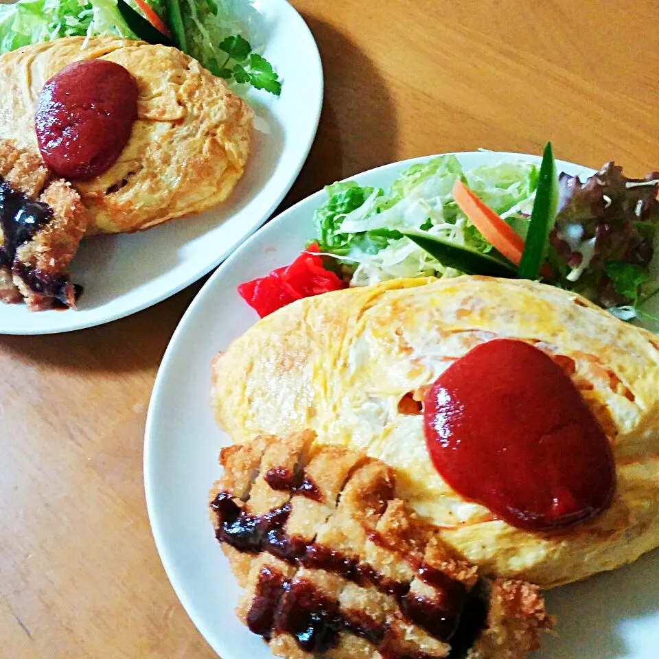 Bランチ★オムカツ★|みき🍴さん