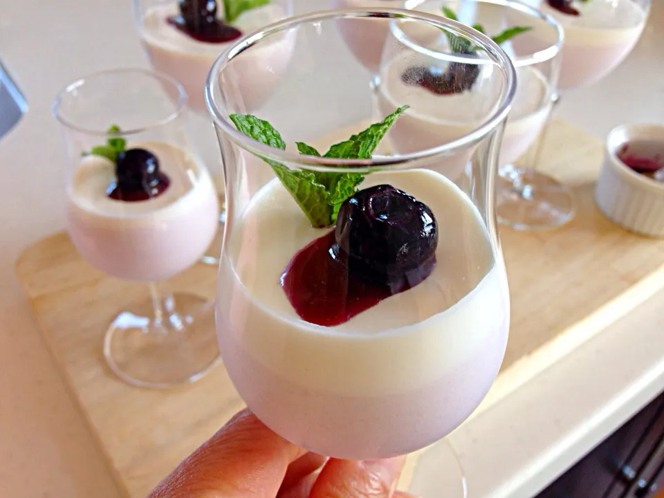 Blueberry and Yoghurt Mousse|viviさん