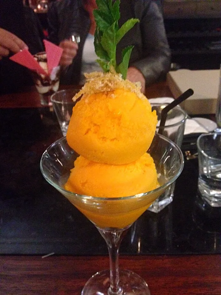 Mango sorbet|rebekah thompsonさん