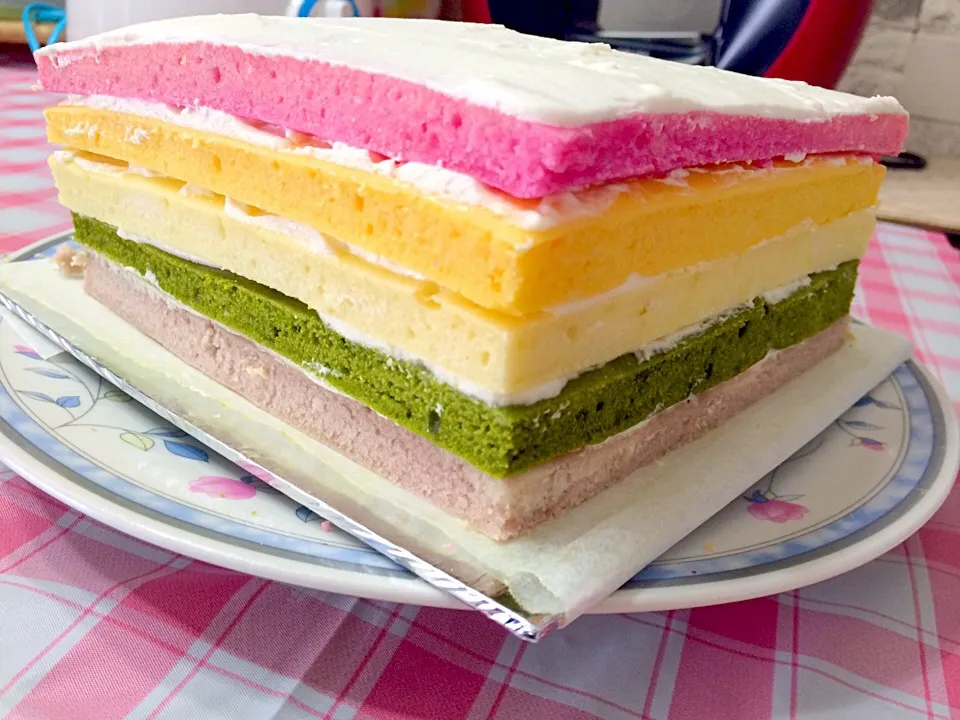 rainbow cake|shirlynさん