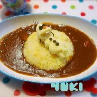 夏に憧れるオラフのデコカレー♪