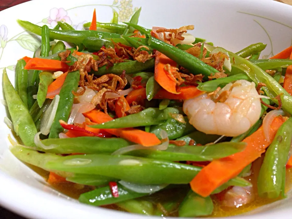 Stir fried french beans|Mummy Masayuさん