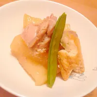 鶏肉と大根の煮物|まほぴさん