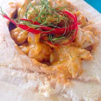 Steamed seafood with curry paste|paxychingさん