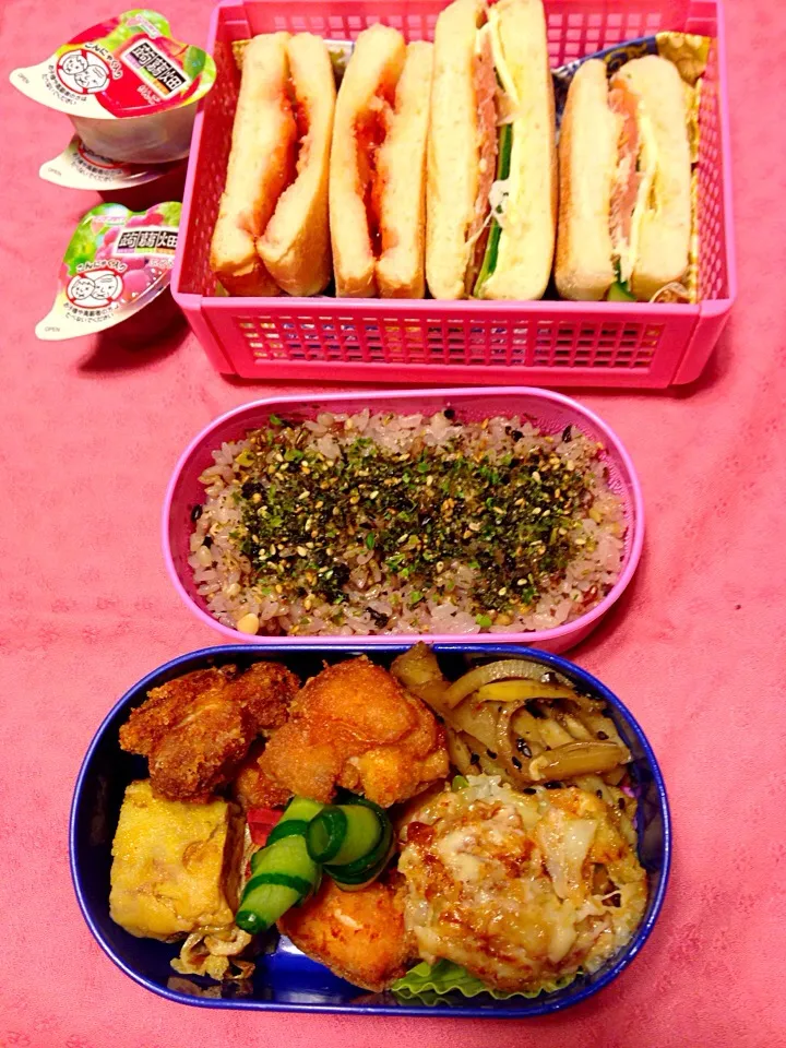 遠征応援お弁当♡|さくたえさん