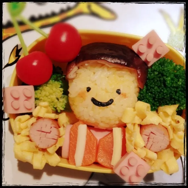 Snapdishの料理写真:レゴお弁当|ikuさん