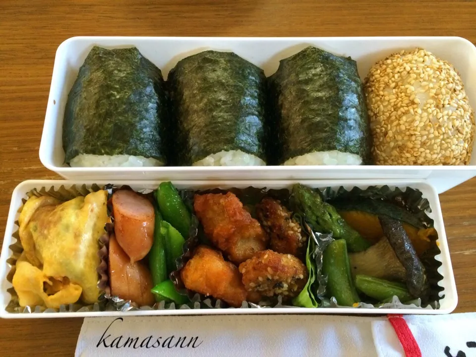 Snapdishの料理写真:今日のパパ弁🍱|かまさん