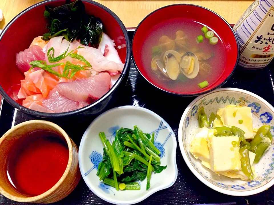 海鮮丼☆|ほなさん