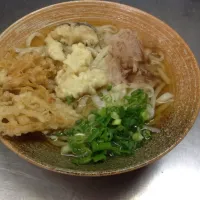 Snapdishの料理写真:きのこの天ぷらうどん|荻野 元希さん