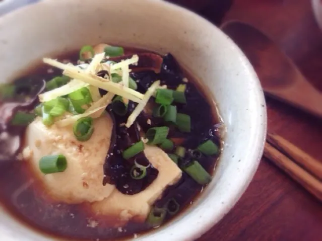 今朝の朝食は中国風に豆腐脳|まちまちこさん