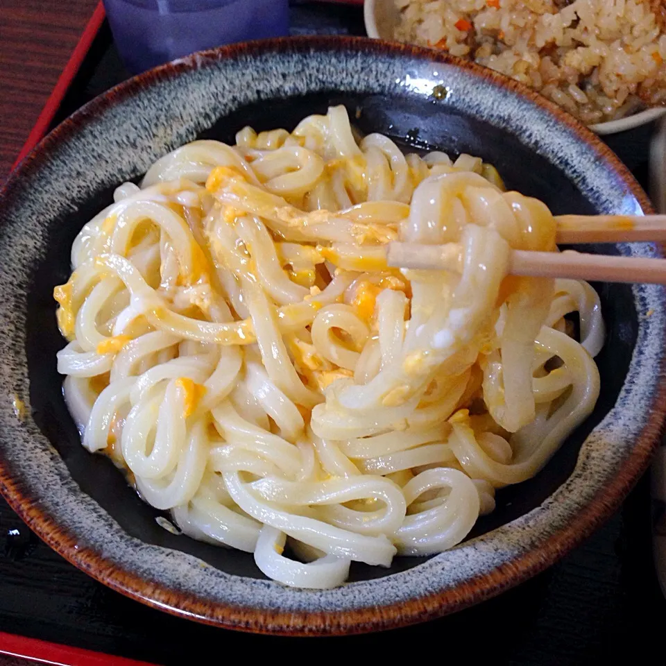 釜玉うどん 大(1.5玉)|maixx ใหม่さん