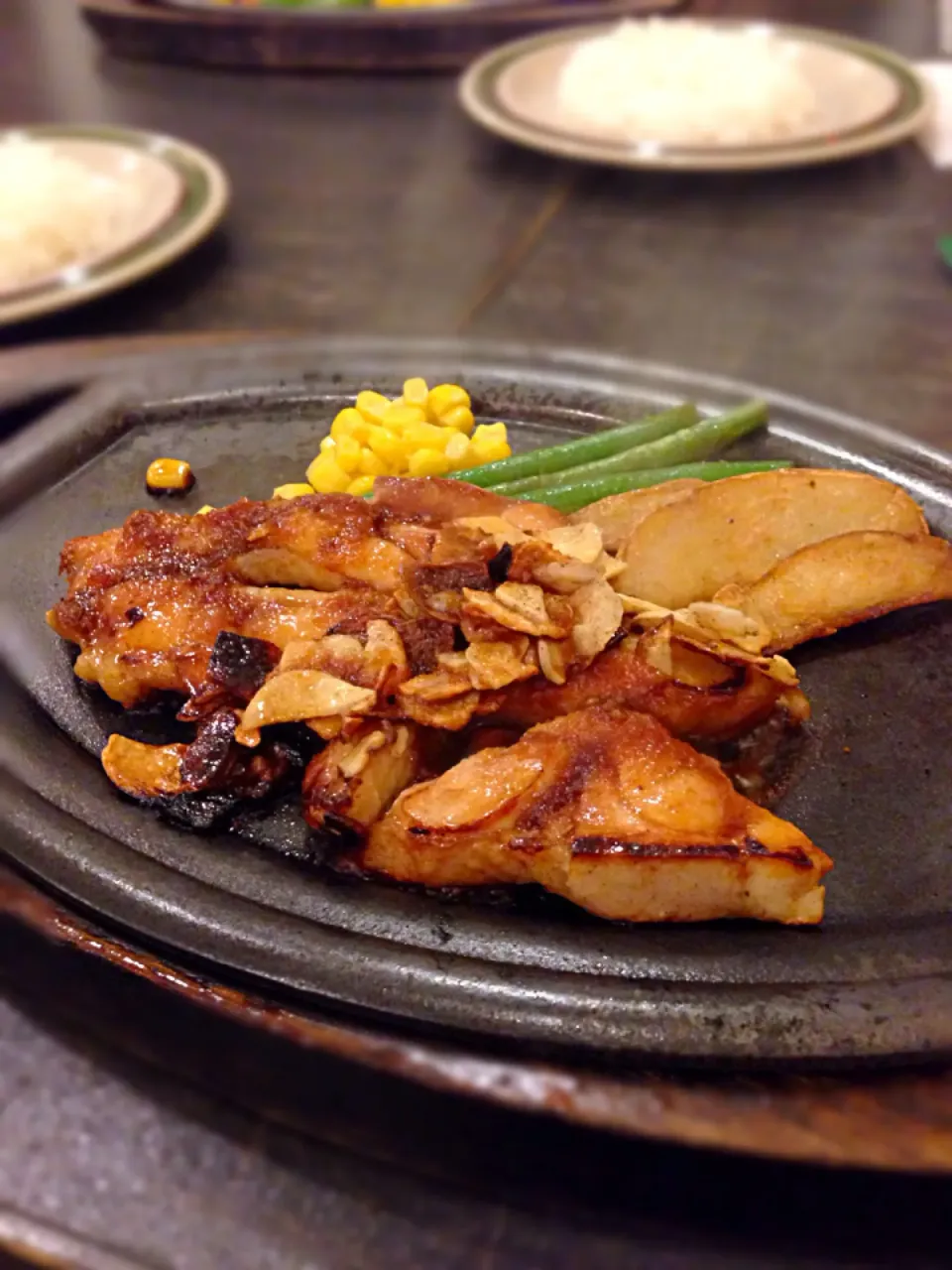 チキンステーキランチ|ドヒ キヨシさん