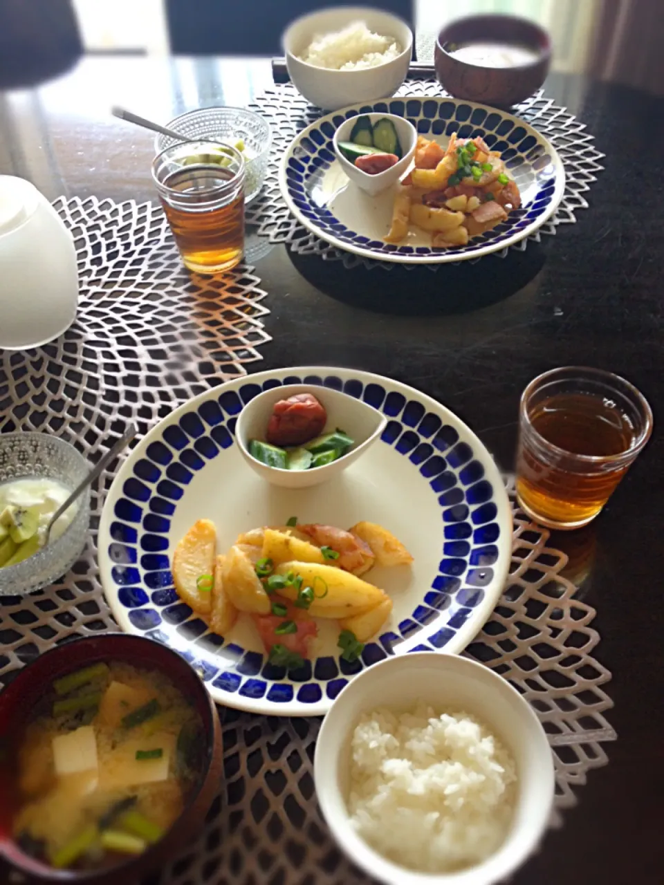 お昼ご飯(*^^*)|青い空さん