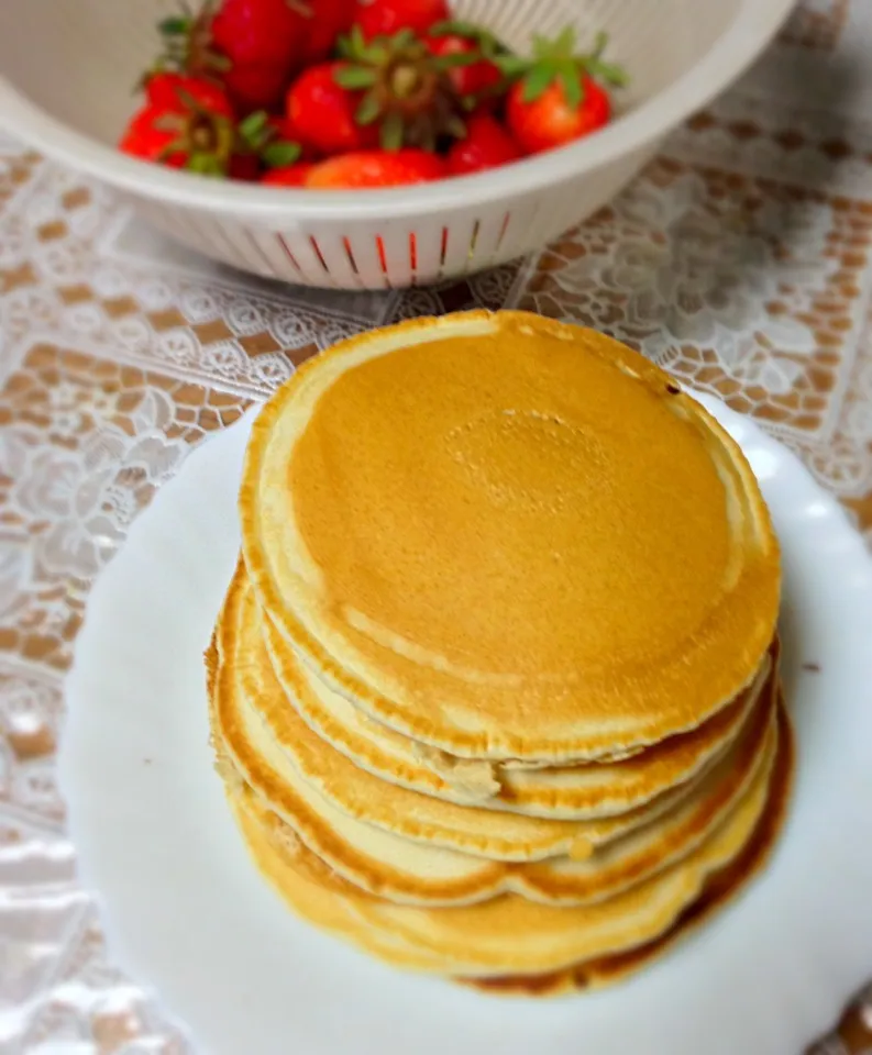 母の日にパンケーキを(๑′ᴗ‵๑)|pan☆さん