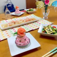 Snapdishの料理写真:母の日♡|himayuriさん