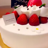 誕生日のケーキ|abientot! 松本さん