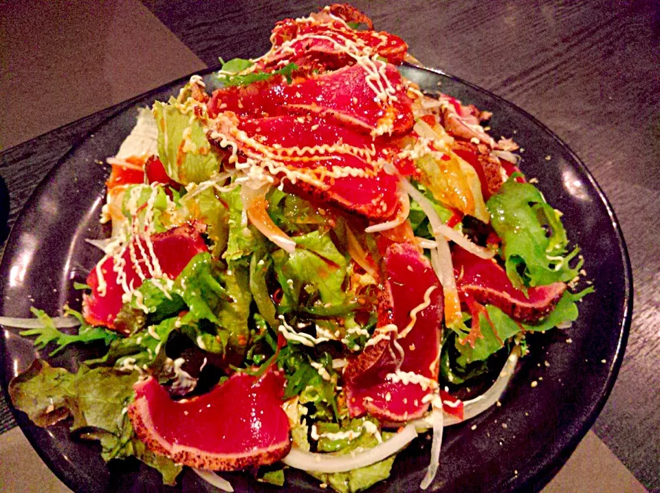 Tuna Tataki Salad|bhajibajiさん