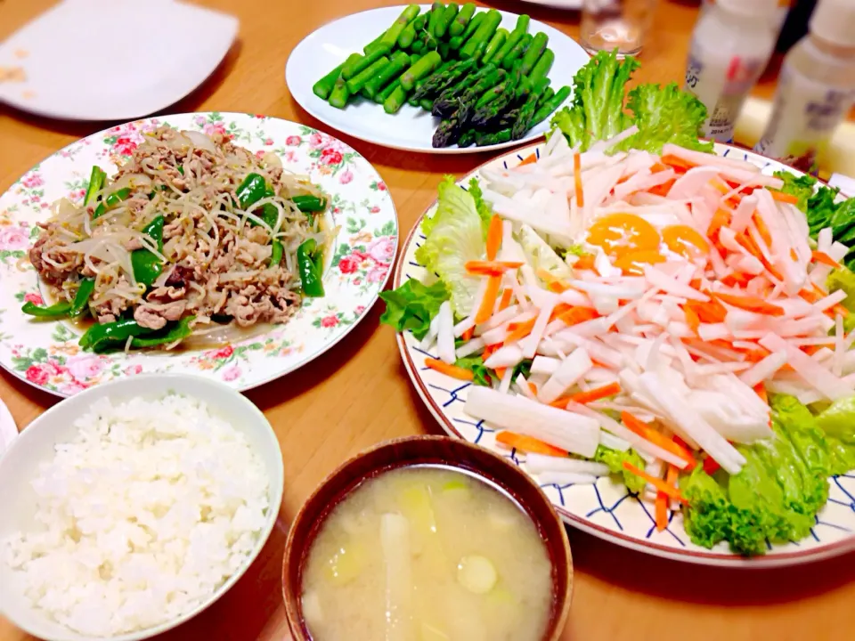 母の日の子どもの手料理。子ども四人で作ってくれました♪|ふみぃさん