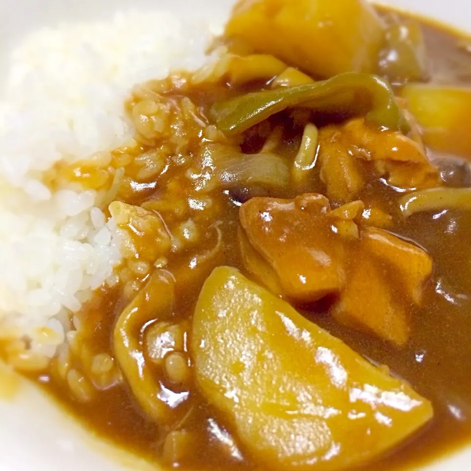 野菜としめじと鶏肉のカレー。|Masashi Takehiroさん