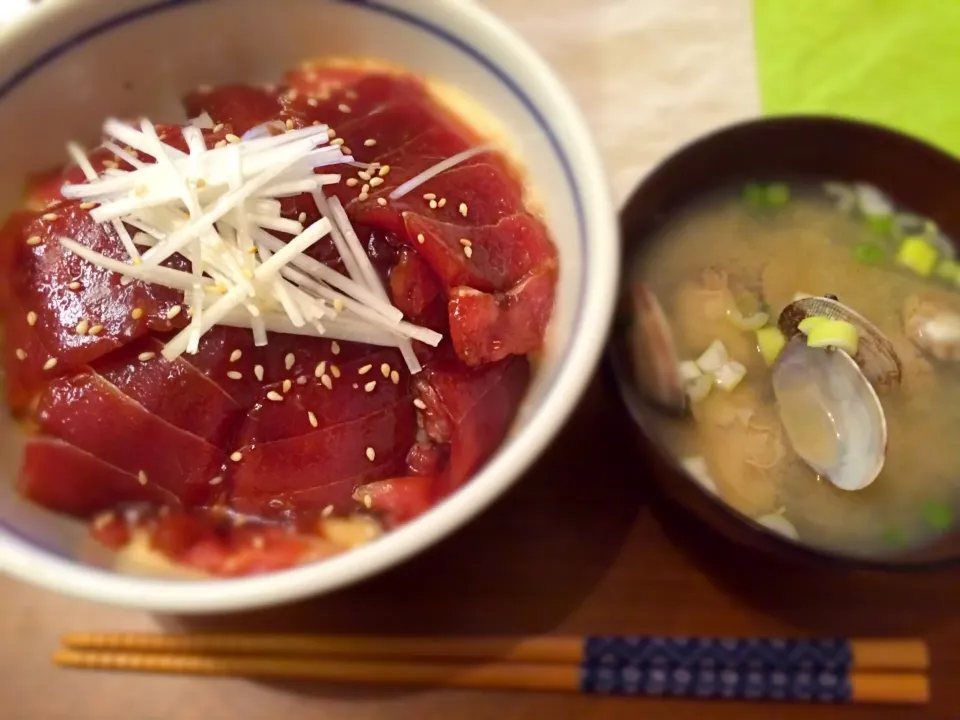 マグロの山かけ丼|haseseさん