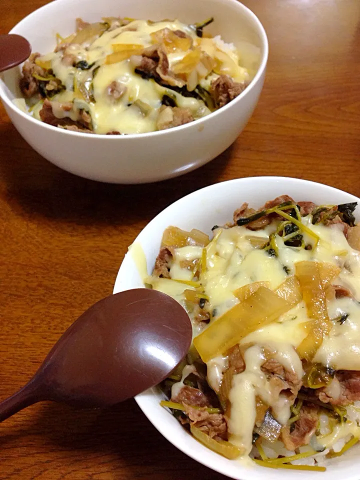 すき家のチーズ牛丼風味ー笑笑|あーさんさん