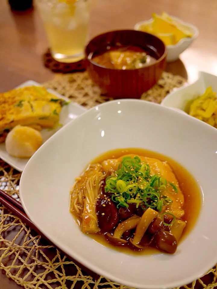 身体に優しい きのこと鶏胸肉のあんかけ|Kunimasa Sakakibaraさん