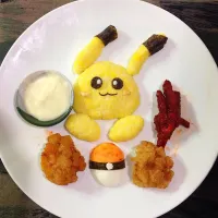 Snapdishの料理写真:Pikachu Bento|virziaさん