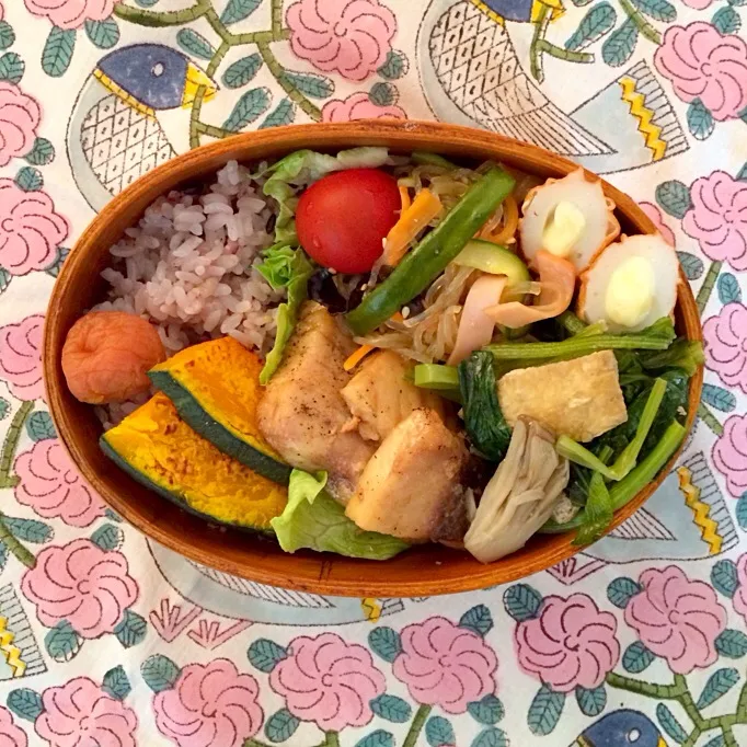 カジキまぐろの照り焼きお弁当|nasupiyukoさん