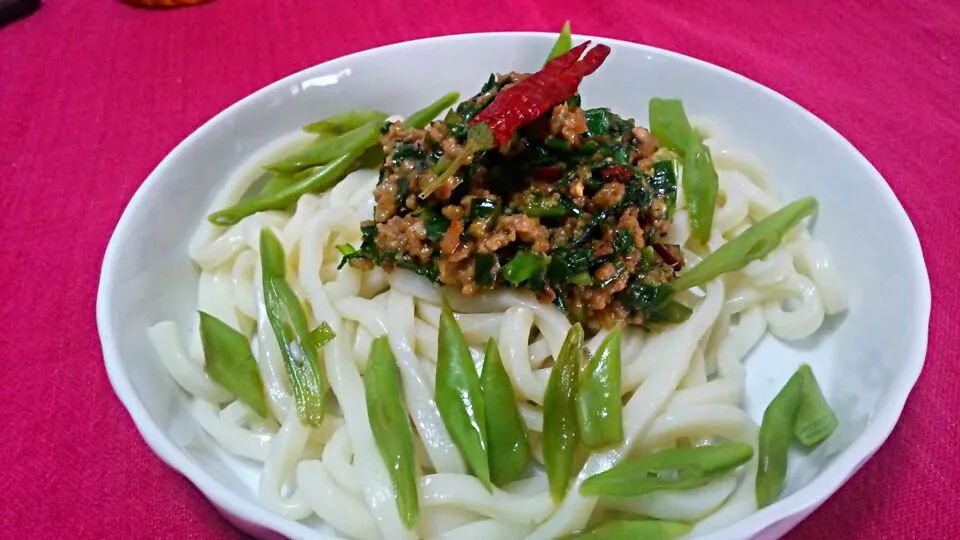 長男のお昼ごはん♪ジャージャー麺☆|ゆっこさん