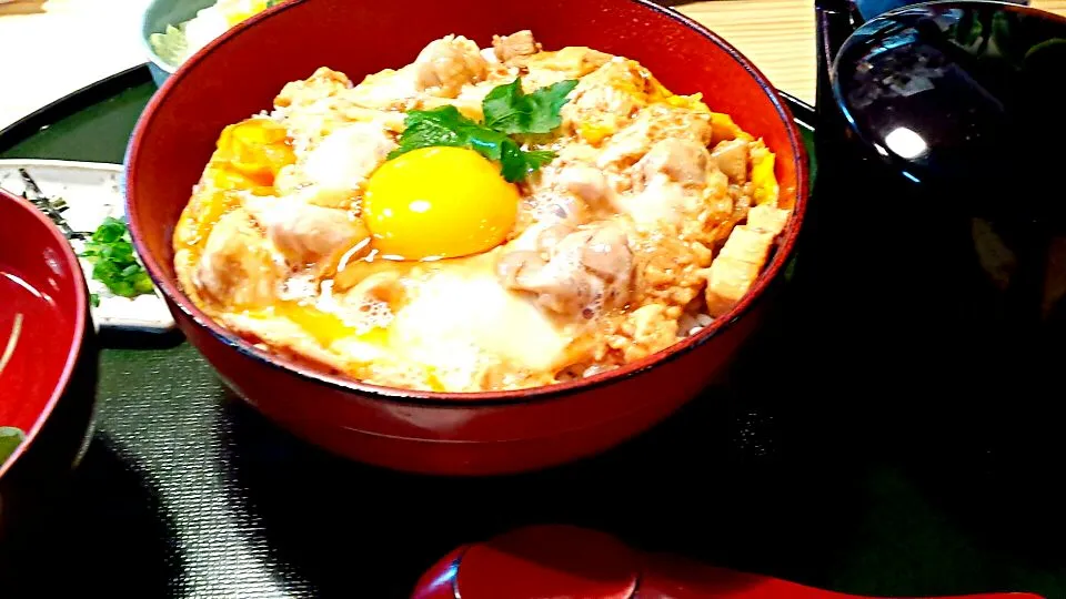 山形村木鶏さんの親子丼|ぽこさん