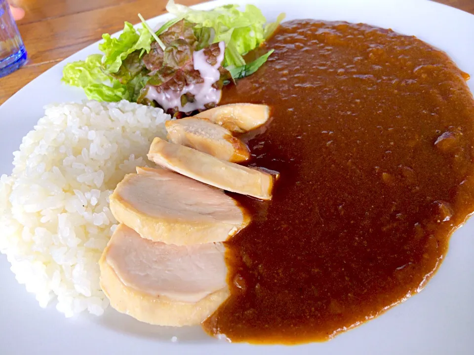 スモークチキンカレー|よへいさん